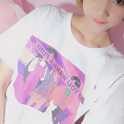 Do you wanna funk anime tee - Thumbnail 5