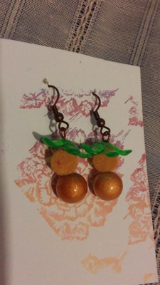 kawaii pinapple earrings