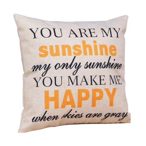 You Are My Sunshine Pillowcase