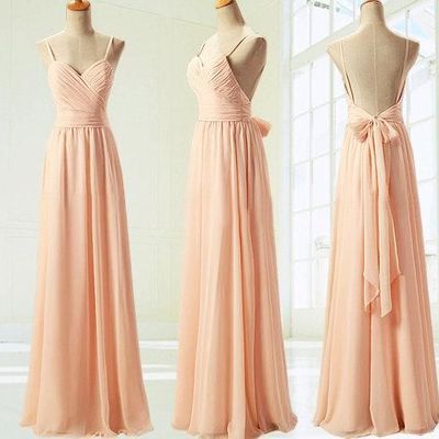 Off shoulder bridesmaid dresses, long bridesmaid dresses, cute bridesmaid dresses, simple bridesmaid dresses - Thumbnail 5