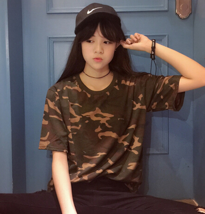 VINTAGE CAMO TEE 