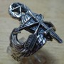 Army Special Forces Airborne Master Jump Wing Badge Ring-1