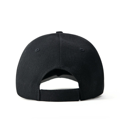 High quality machine gun illustration baseball cap in black