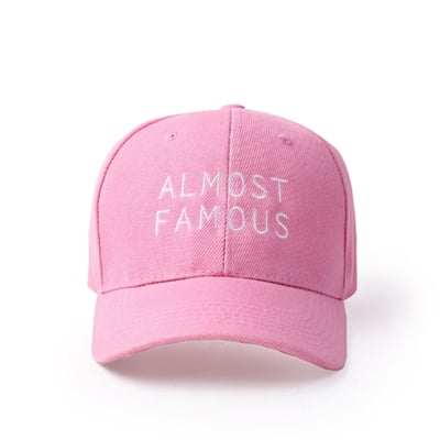 High quality almost famous baseball cap in pink