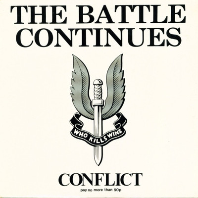 Conflict "the battle continues" 7" - Thumbnail 3