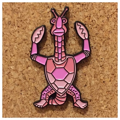 Star Patrol Crab Dude Enamel Pin 141