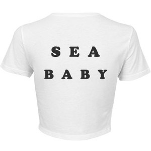 SEA BABY -CROP TOP