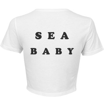 SEA BABY -CROP TOP