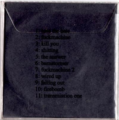 Shitloads of Fuck All "Hate" 3"CDr