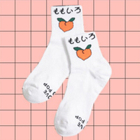 桃 の SOCKS - Thumbnail 2