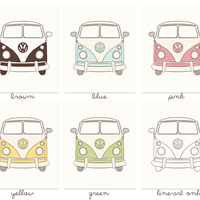 Beach Cruiser (color options) Print - Thumbnail 2