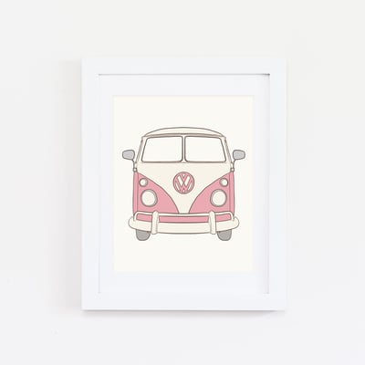 Beach cruiser (color options) print - Thumbnail 2