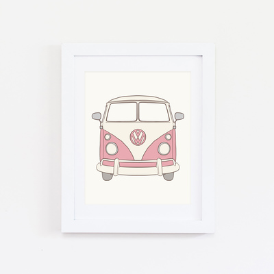 Beach Cruiser (color options) Print