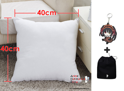 New 40 x 40 cm (15.7 x 15.7 inch) White Square Dakimakura Inner Pillow
