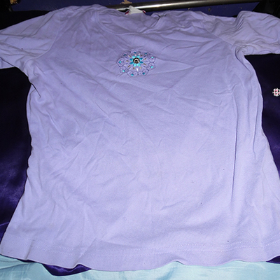 Jordache lavender shirt