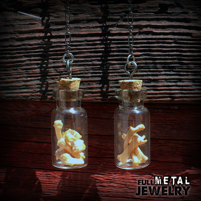 Mink Bone Earrings