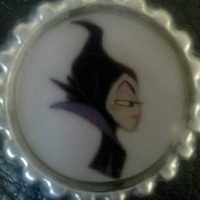 Maleficent Evil Queen Bottle Cap Chain Necklace - Thumbnail 1