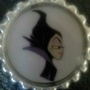 Maleficent Evil Queen Bottle Cap Chain Necklace-1