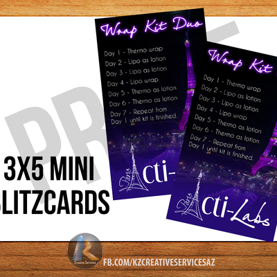 Acti-labs 3x5 mini blitz cards instructions