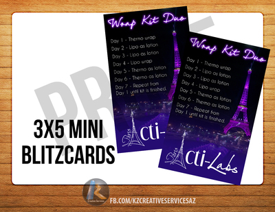 Acti-Labs 3x5 mini BLITZ CARDS instructions