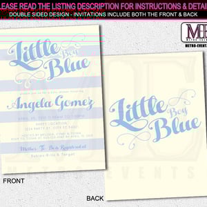 Boy Baby Shower Invitation