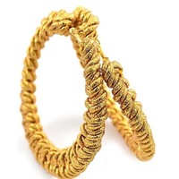 Goddess Handmade Medium Earrings - Thumbnail 1