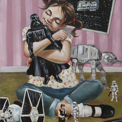 Embracing the dark side (open edition print)