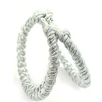 Goddess Handmade Large Earrings  - Thumbnail 3