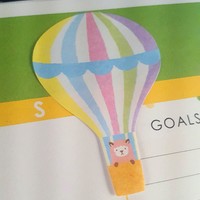 Hot Air Balloon Sticky Notes - Thumbnail 1