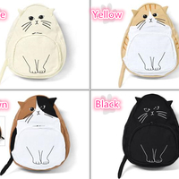 Free Shipping Harajuku Cat Backpack - Thumbnail 3
