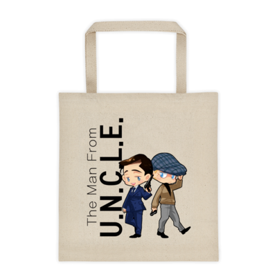 The man from u.n.c.l.e. - tote bags - napoleon solo + illya kuryakin - Thumbnail 3