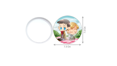 BBC Merlin - Hand mirrors -  Merlin + Arthur