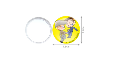 The man from U.N.C.L.E. - Hand mirrors - Solo + Illya