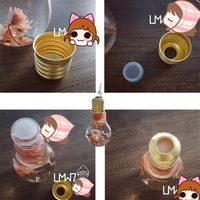 Harajuku Lovely Bulb Glass Cup - Thumbnail 3