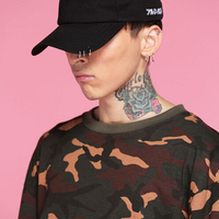 Free Shipping-OVERSIZED CAMO TEE - Thumbnail 2