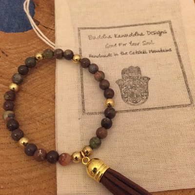 Jasper Tassel Bracelet