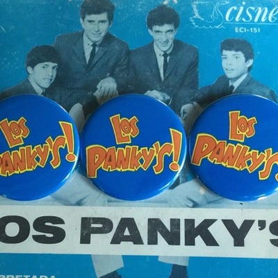 Los panky's logo 2.25" button - Thumbnail 3