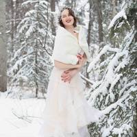 Snowfall Organza Bridal Skirt  - Thumbnail 2