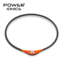 Power Ionics IDEA NECKLACE 4in1 Titanium/Ge/F.I.R/Tourmaine 3000ions/cc Waterproof Health Bio Sports Necklace - Thumbnail 3