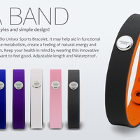 Power Ionics 3000ion Sports Waterproof Titanium Bracelet! - Thumbnail 1