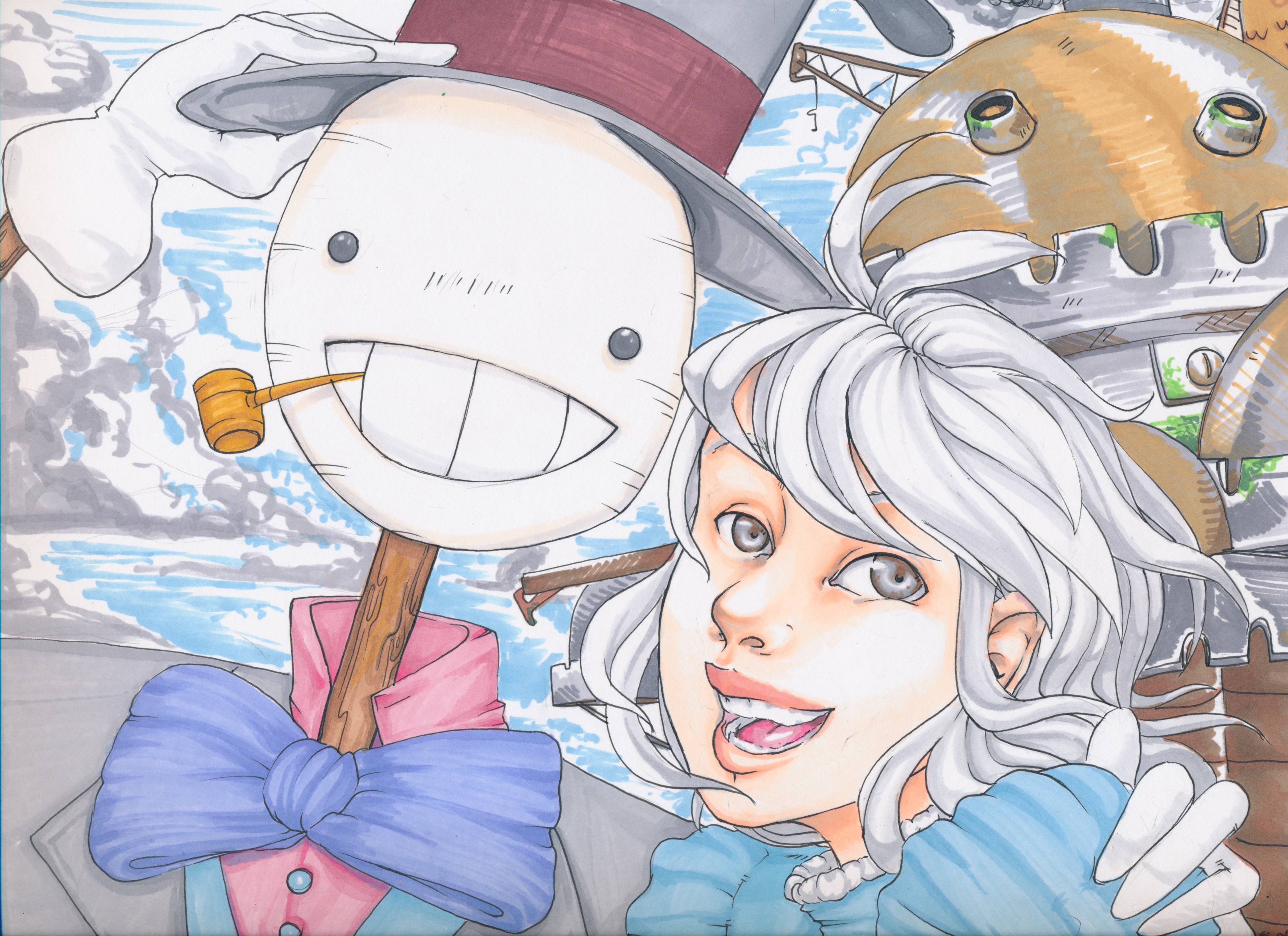 "Howl's Moving Castle" Print 8 x 11 on Storenvy