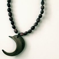 Church Seed with Half-Moon Seed Necklace