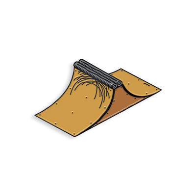 Spine Ramp Enamel Pin