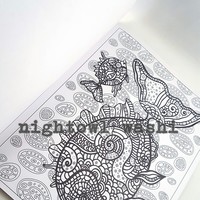 CYBER MONDAY Art Zone Coloring Books - Thumbnail 1