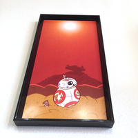 BB-Eight "I think I'm lost" illustration print - Thumbnail 2