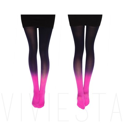 Pastel dyed tights