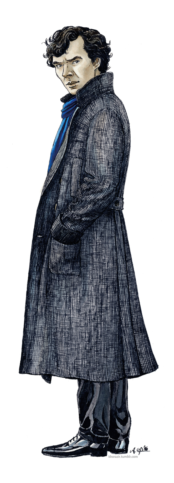 Sherlock Artprint: "The only one in the world"