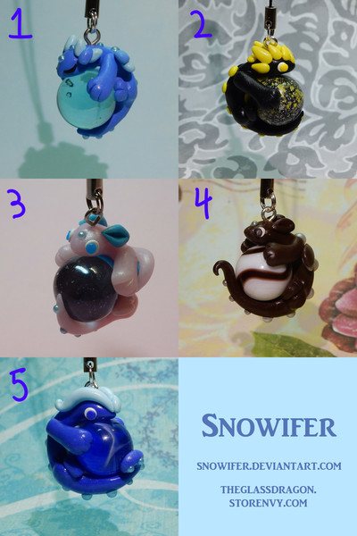 Dragon Marble Charms 1
