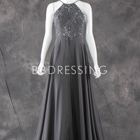 Chiffon Prom Dresses Floor Length pst423 - Thumbnail 1