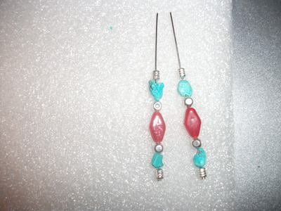 Genuine Turquoise with Cherry twist